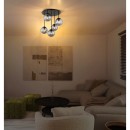 Globo 47441-5S LED přisazené stropní svítidlo HARMON E14 | černá