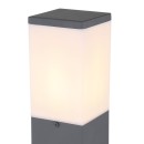 Globo 31731 zahradní sloupek Herri 1x15W | E27 LED | IP44 - antracit
