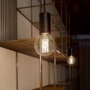 Ideal Lux 139661 závěsné stropní svítidlo Hugo 1x60W|E27 - chrom