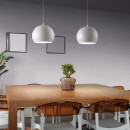 Ideal Lux 005218 závěsné stropní svítidlo Pandora Bianco 1x60W|E27 - bílé