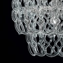 Ideal Lux 020365 závěsné stropní svítidlo Alba 6x40W | E14 a 1x60W | E27 - chrom
