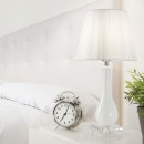 Ideal Lux 026084 stolní lampička Lilly bianco 1x60W|E27 - bílá