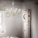 Ideal Lux 066639 závěsné stropní svítidlo Brandy 8x40W|E14 - bílá