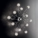 Ideal Lux 074641 přisazené stropní svítidlo Pon Pon 12x40W|G9 - chrom