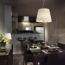 Ideal Lux 079400 závěsné stropní svítidlo Queen 3x40W|E14 - zlaté