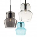 Ideal Lux 088969 závěsné stropní svítidlo Zeno Big 1x60W|E27 - azurové