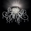 Ideal Lux 089454 přisazené stropní svítidlo Fiore 10x40W|G9 - křišťál