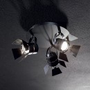 Ideal Lux 095691 přisazené bodové stropní svítidlo Ciak 3x50W|GU10 - černé