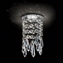 Ideal Lux 107684 zápustné bodové svítidlo Bossanova 1x50W|GU10 - křišťál