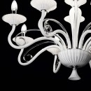 Ideal Lux 111490 závěsné stropní svítidlo Maximilian 8x40W|E14 - bílé
