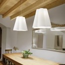 Ideal Lux 115740 závěsné stropní svítidlo Sesto 1x60W|E27 - bílé