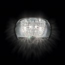 Ideal Lux 133911 nástěnné svítidlo Audi 4x40W|G9 - chrom