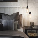 Ideal Lux 135038 závěsné stropní svítidlo Klaus 1x60W|E27 - černé