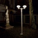 Ideal Lux 136158 venkovní sloupek Armony 2x60W|E27 - bílý
