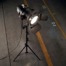 Ideal Lux 138527 stojací lampa Movie 1x60W|E27 - černá