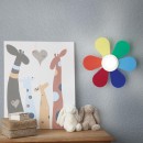 Ideal Lux 141329 dětské nástěnné a stropní svítidlo Flower 1x60W|E27