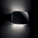Ideal Lux 142333 LED nástěnné svítidlo Tea 1x6W | 450lm | 3000K - černá