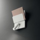 Ideal Lux 176536 LED nástěnné svítidlo Read 1x3W | 200lm | 3000K - bílá s odkladacím prostorem