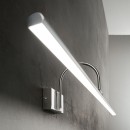 Ideal Lux 199870 LED nástěnné svítidlo nad zrcadlo Bonjour 1x8W | 650lm | 3000K - chrom