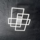 Ideal Lux 230726 LED přisazený stropní lustr Frame 1x31W | 2200lm | 3000K - bílý