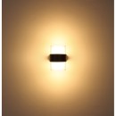 Globo 34317 LED nástěnné svítidlo IGNACIO | 10W integrovaný LED zdroj | 980lm | 3000K | antracit