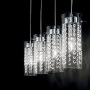 Ideal Lux 052366 závěsné stropní svítidlo Iguazu 3x40W|E14 - chrom