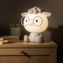 Zuma Line KDR-612-GR LED stolní lampička Sheep | 3W integrovaný LED zdroj | 40000K