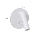 Immax 08275L LED nástěnné svítidlo GOAL 2 | 6W integrovaný LED zdroj