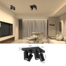 Immax NEO LITE 07266W LED bodové stropní svítidlo PUNTO | 6W integrovaný LED zdroj