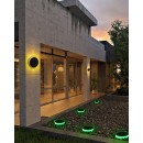 Immax NEO 07910L LED solární venkovní zapichovací svítidlo ROUND | 1W integrovaný LED zdroj | 401lm | rgbK