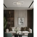 Globo 48466B-40 LED přisazené stropní svítidlo INVERTINA  | 40W integrovaný LED zdroj | 1646lm | 2700-6500K | dálkové ovládání | stmívač | béžová