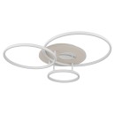 Globo 48466B-40 LED přisazené stropní svítidlo INVERTINA  | 40W integrovaný LED zdroj | 1646lm | 2700-6500K | dálkové ovládání | stmívač | béžová