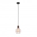 Ítalux MDM-2272/1 BK+COP závěsné stropní svítidlo 1x60W|E27