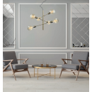 Italux MDM3582/6 CH Madalyn | 40W E27