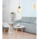 Italux PND-8028-1-CN závěsné stropní svítidlo Lapola 1x60W | E27 - zlatá, champagne