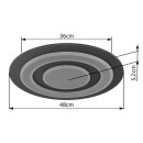 Globo GLB48032-40 LED přisazené stropní svítidlo JAYDEN  | 40W integrovaný LED zdroj | 1100lm | 3000K