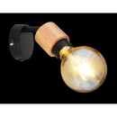 Globo 54031-1 nástěnné svítidlo Jorna 1x40W | E27 - hnědá, černá