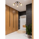 Globo 54031-3 přisazené stropní svítidlo Jorna 3x40W | E27 - hnědá, černá