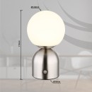 Globo GLB21006N LED stolní lampička JULSY | 2,5W integrovaný LED zdroj | 189lm | 2700/4000/6500K