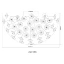 Globo KATRINA 64135D LED přisazené stropní svítidlo G9 | 350lm | 3000K