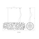 Globo KATRINA 64135H4 LED závěsné stropní svítidlo G9 | 350lm | 3000K