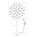 Globo KATRINA 64135T LED stolní lampička G9 | 350lm | 3000K