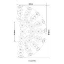 Globo KATRINA 64135WC LED nástěnné svítidlo G9 | 350lm | 3000K