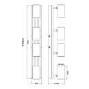 Globo KAYDEN 57909-4 bodové stropní svítidlo GU10