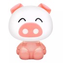 Zuma Line KDR-603B-PK LED stolní lampička Piggy | 3W integrovaný LED zdroj | 40000K