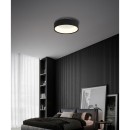 Globo 15924DS LED přisazené stropní svítidlo KEMP  | 45W integrovaný LED zdroj | 1600lm | 2700/4000/6000K | černá