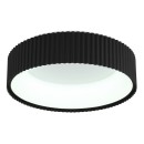 Globo 15924DS LED přisazené stropní svítidlo KEMP  | 45W integrovaný LED zdroj | 1600lm | 2700/4000/6000K | černá
