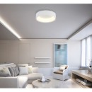 Globo 15924DW LED přisazené stropní svítidlo KEMP  | 45W integrovaný LED zdroj | 1800lm | 2700/4000/6000K | bílá