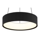 Globo 15924S LED závěsné stropní svítidlo KEMP  | 45W integrovaný LED zdroj | 1600lm | 2700/4000/6000K | černá