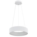 Globo 15924W LED závěsné stropní svítidlo KEMP  | 45W integrovaný LED zdroj | 1800lm | 2700/4000/6000K | bílá